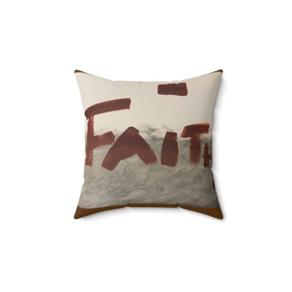 Faith - Spun Polyester Square Pillow