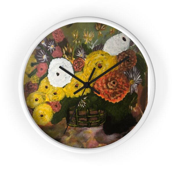LOK Flowers - Wall Clock