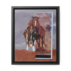 HORSE - Gallery Canvas Wraps, Vertical Frame