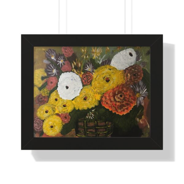 LOK Flowers - Framed Horizontal Poster