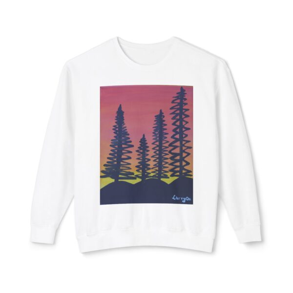 Sunset - Unisex Lightweight Crewneck Sweatshirt